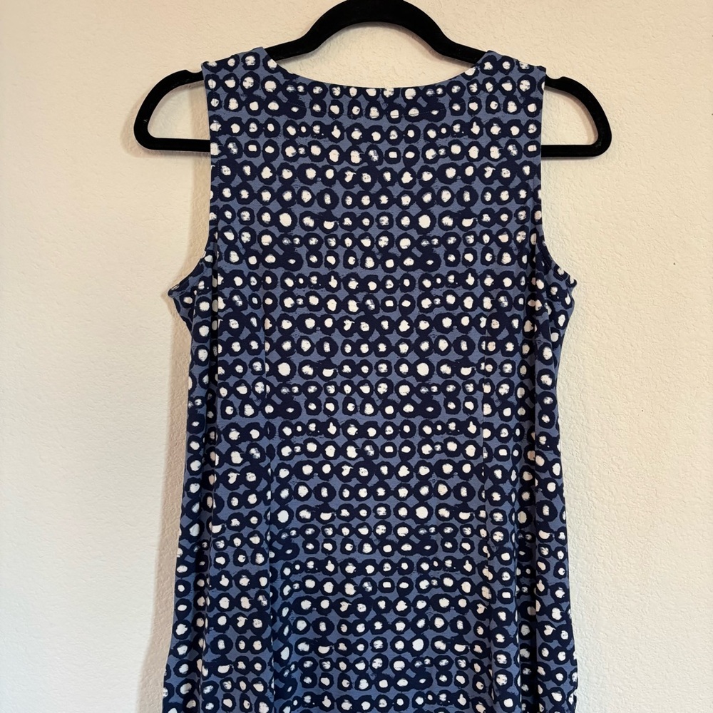 Habitat Swing Pocket Dress Navy Dot NWT - Picture 8 of 10